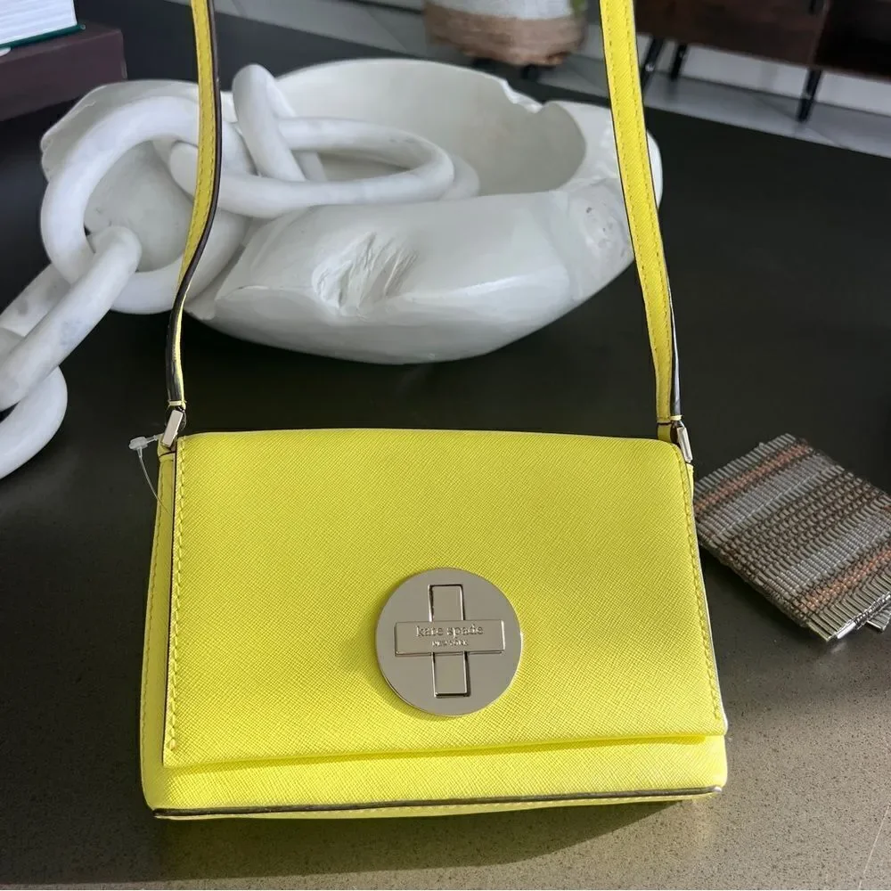 KATE SPADE New York Newbury Lane Sally Yellow Crossbody Bag